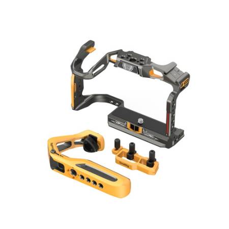 SmallRig 5608 Black Mamba / Bumblebee Edition - zestaw z klatka do Canon EOS R5 Mark II - zawartość